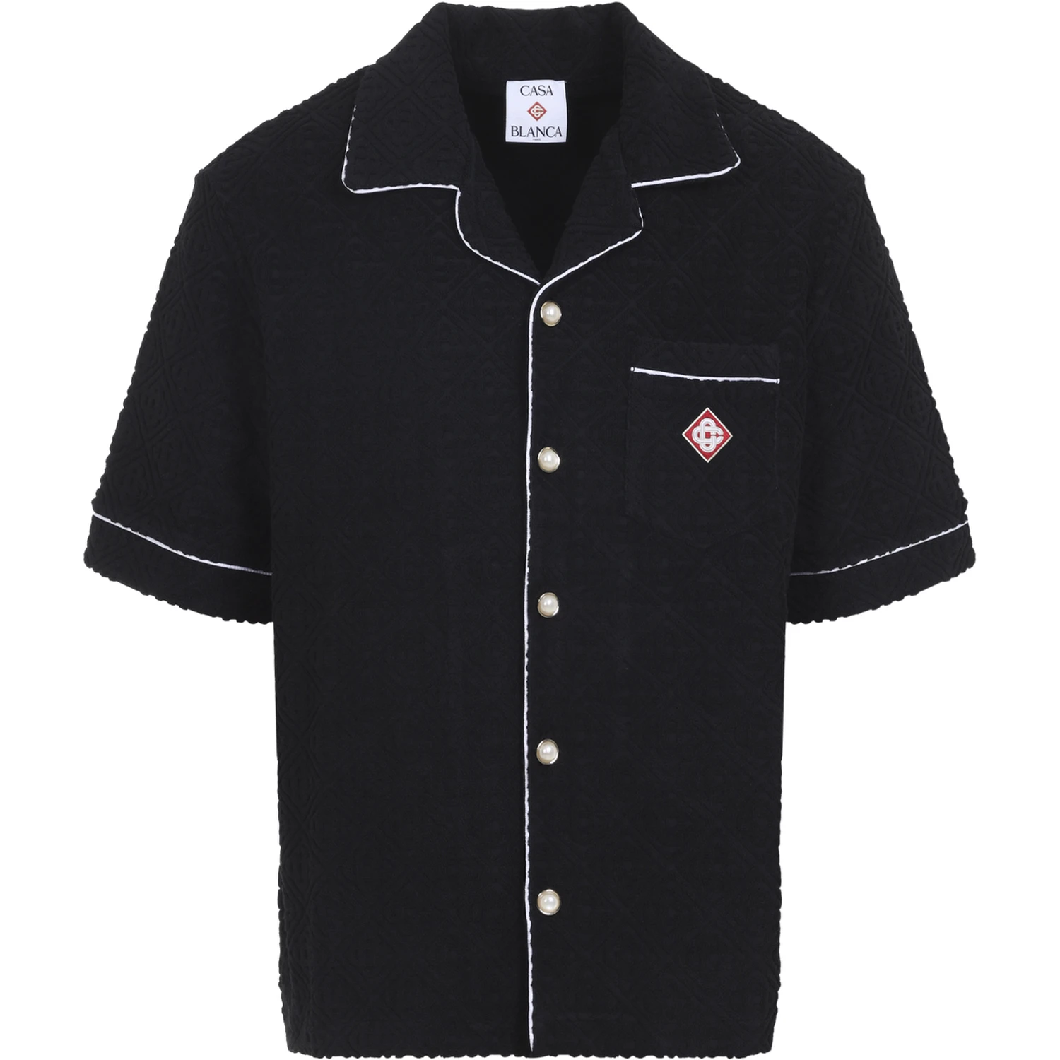 Casablanca Towelling Monogram Shirt
