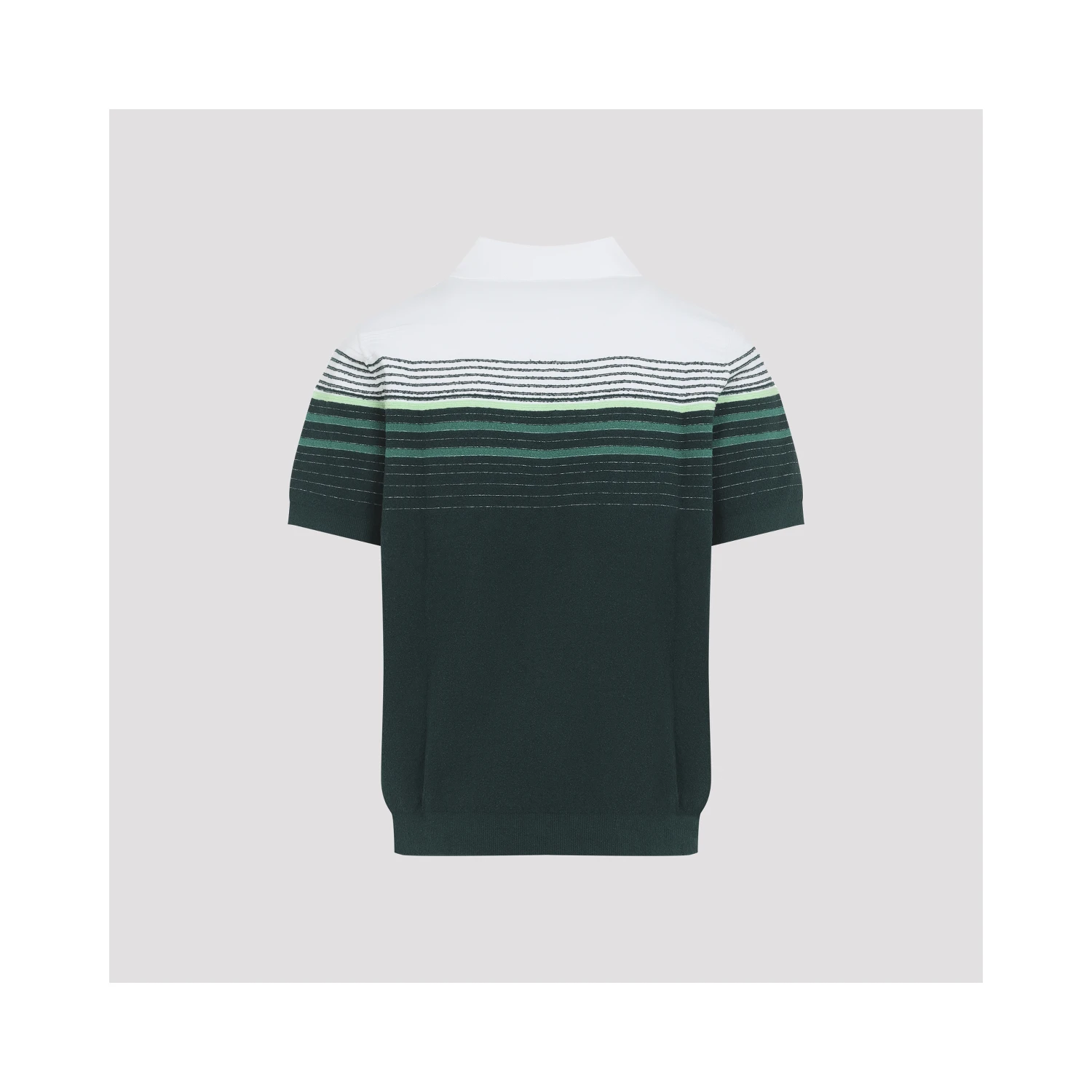 Casablanca Boucle Stripe knitted Polo