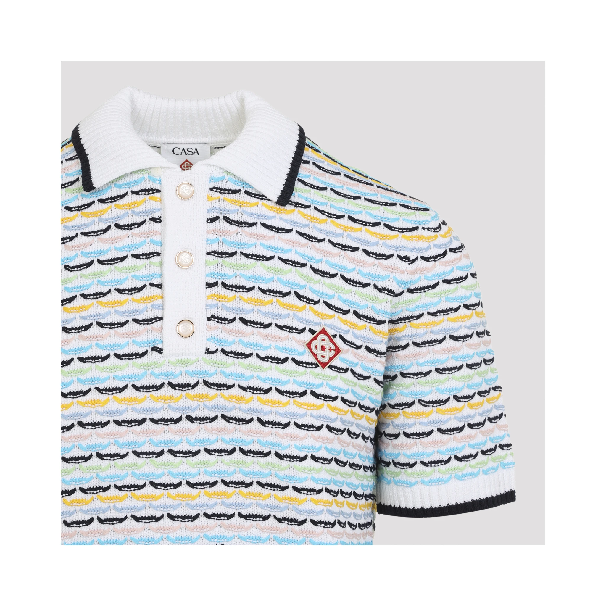 Casablanca Knitted Polo