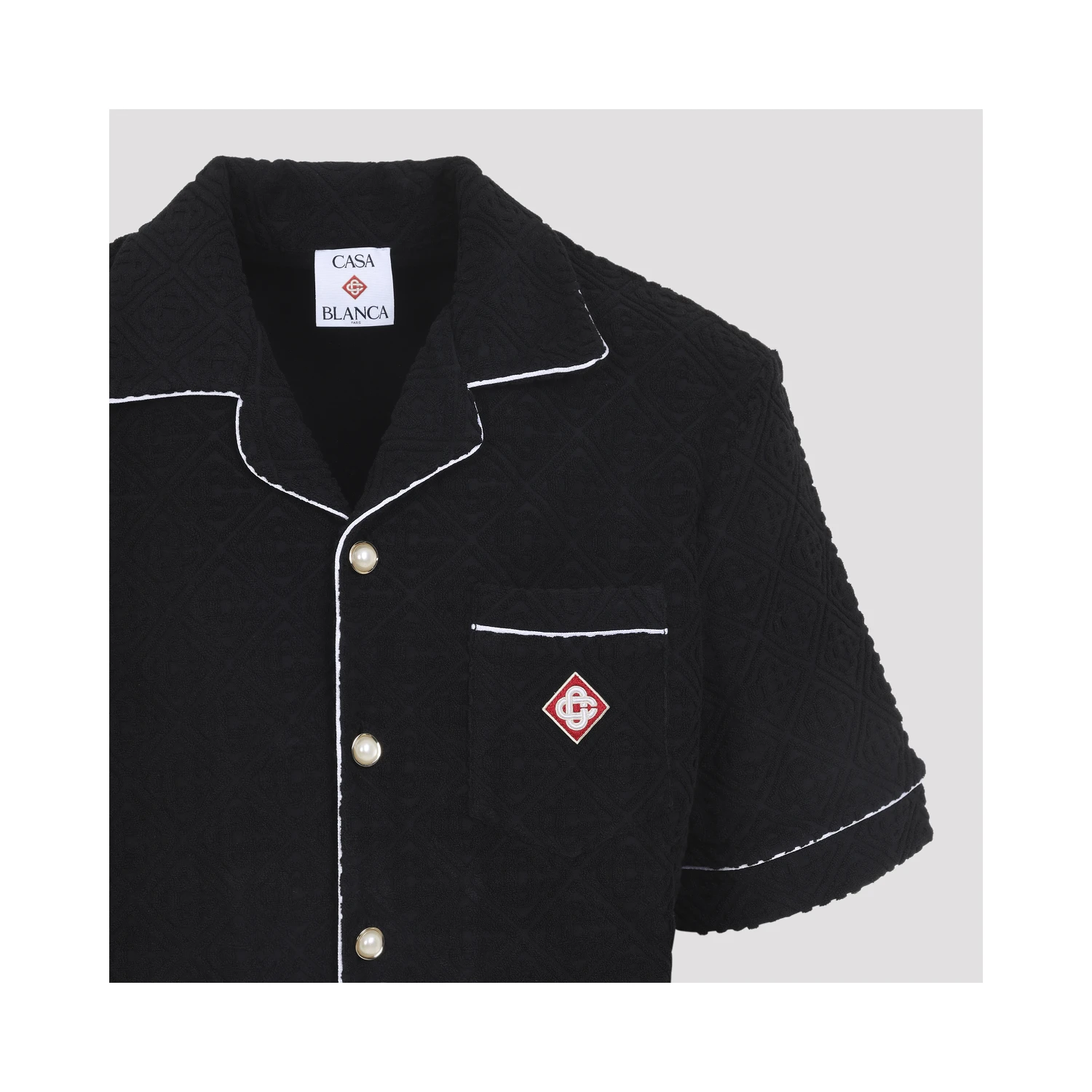 Casablanca Towelling Monogram Shirt