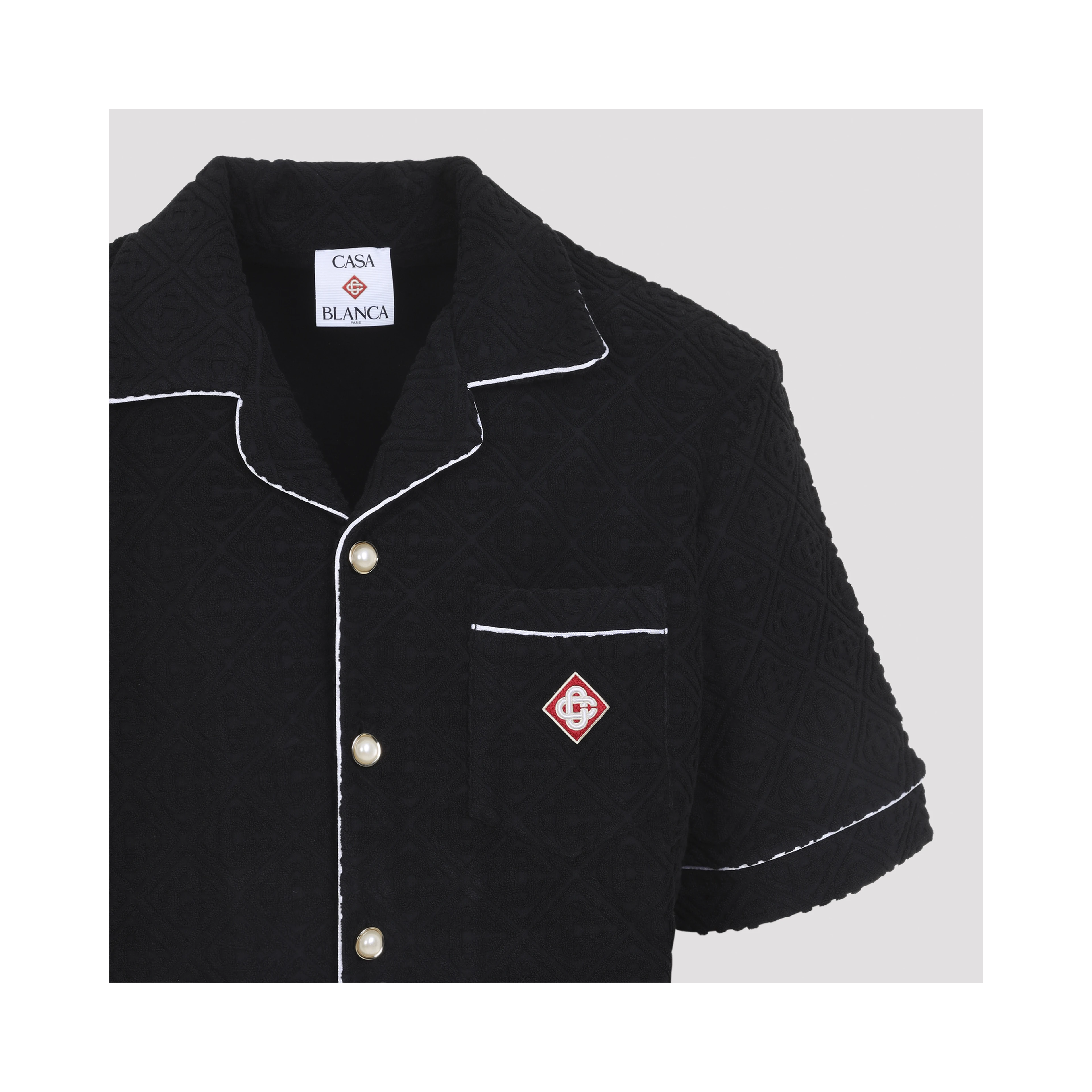 Casablanca Towelling Monogram Shirt