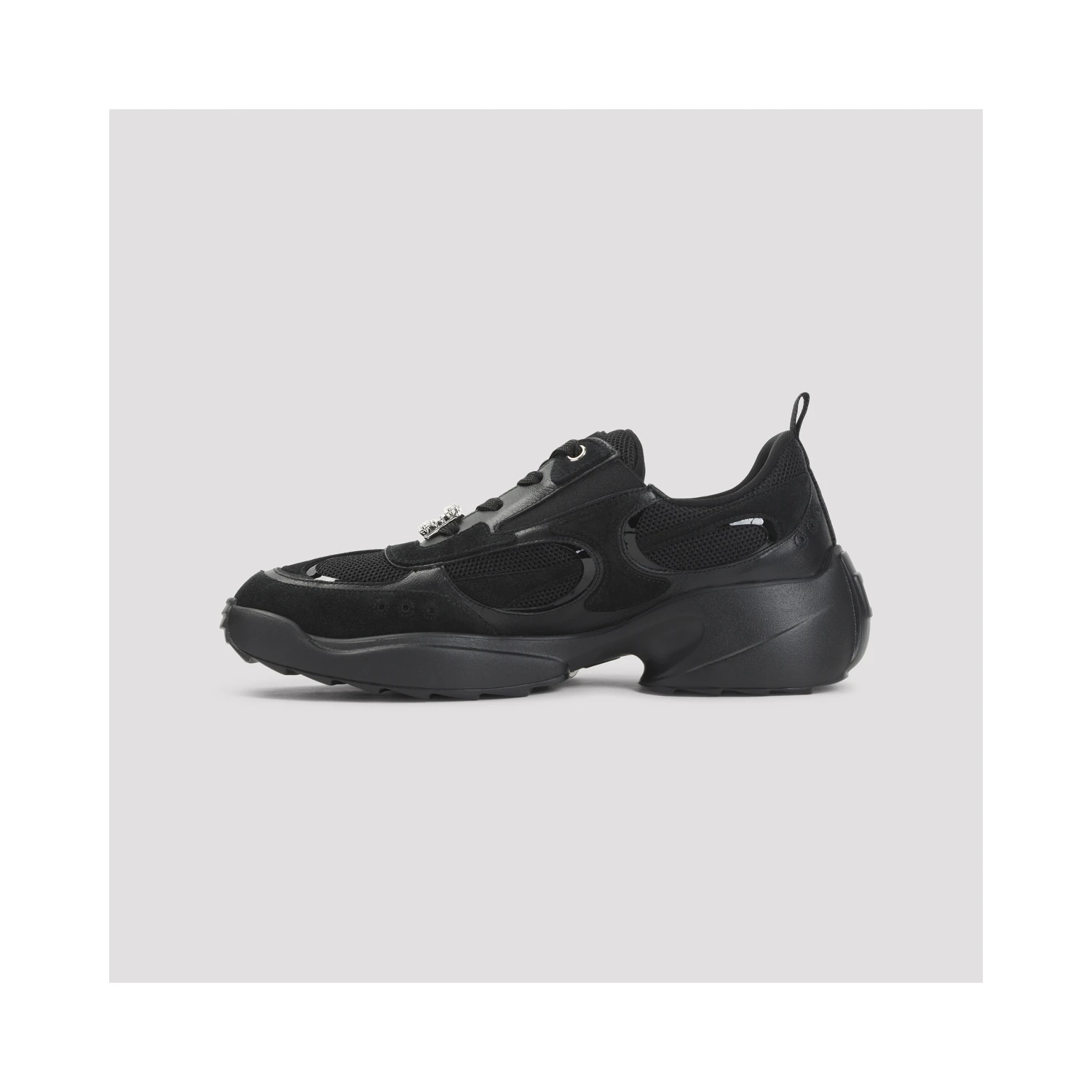Roger Vivier Run Mini Strass Lace-Up