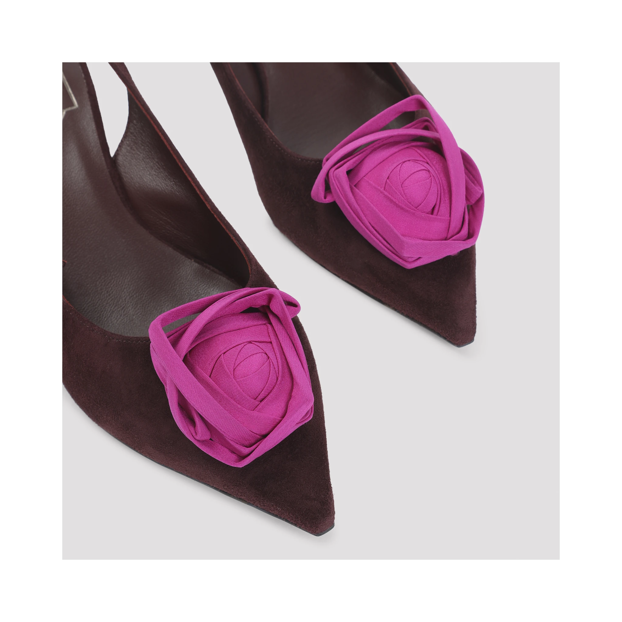 Roger Vivier Suede Slingback