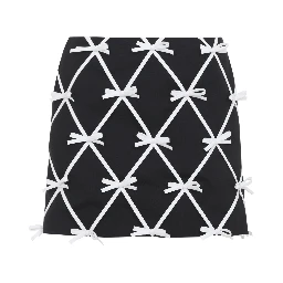 Moschino Bow Mini Skirt
