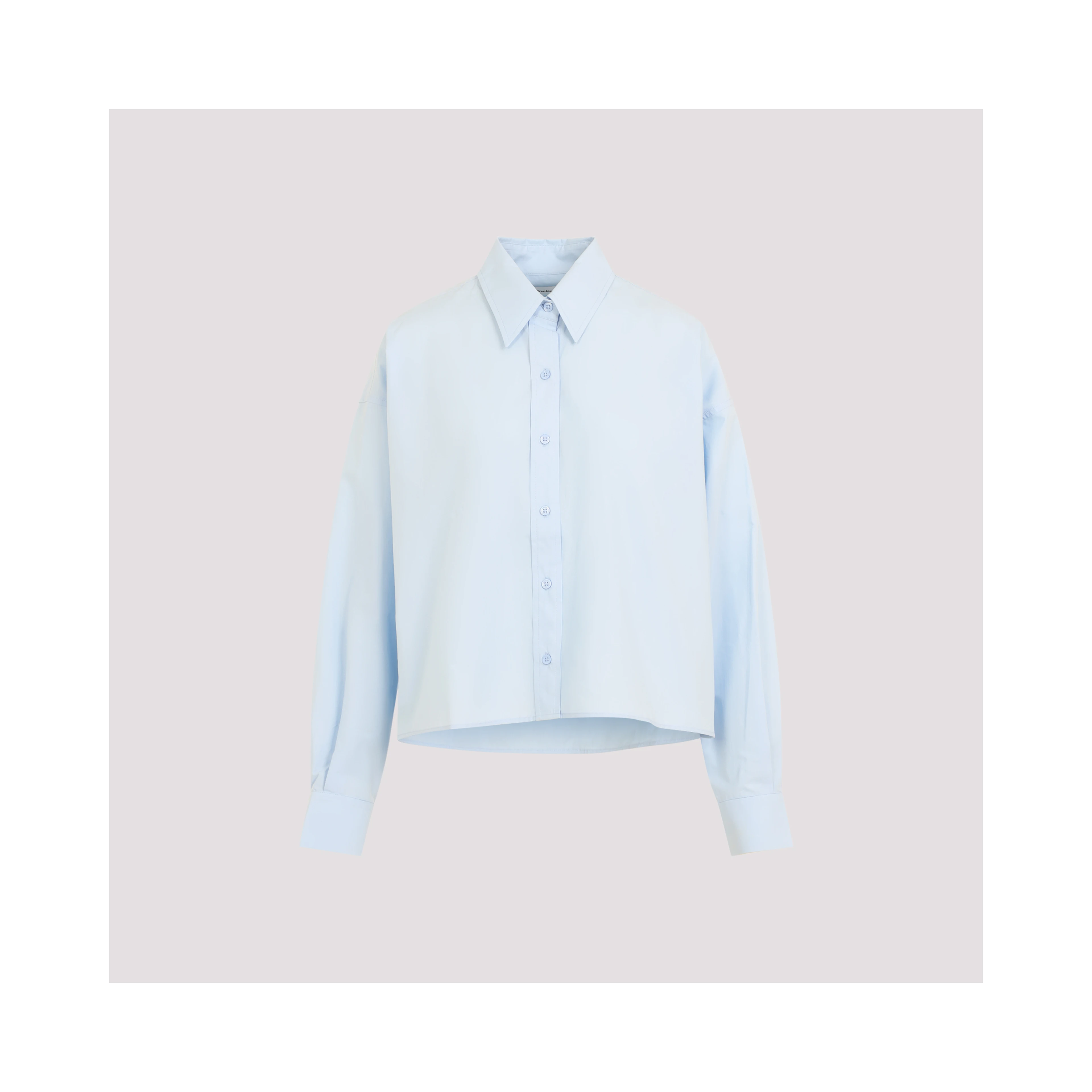 The Frankie Shop Arlen Cotton Boxy Shirt