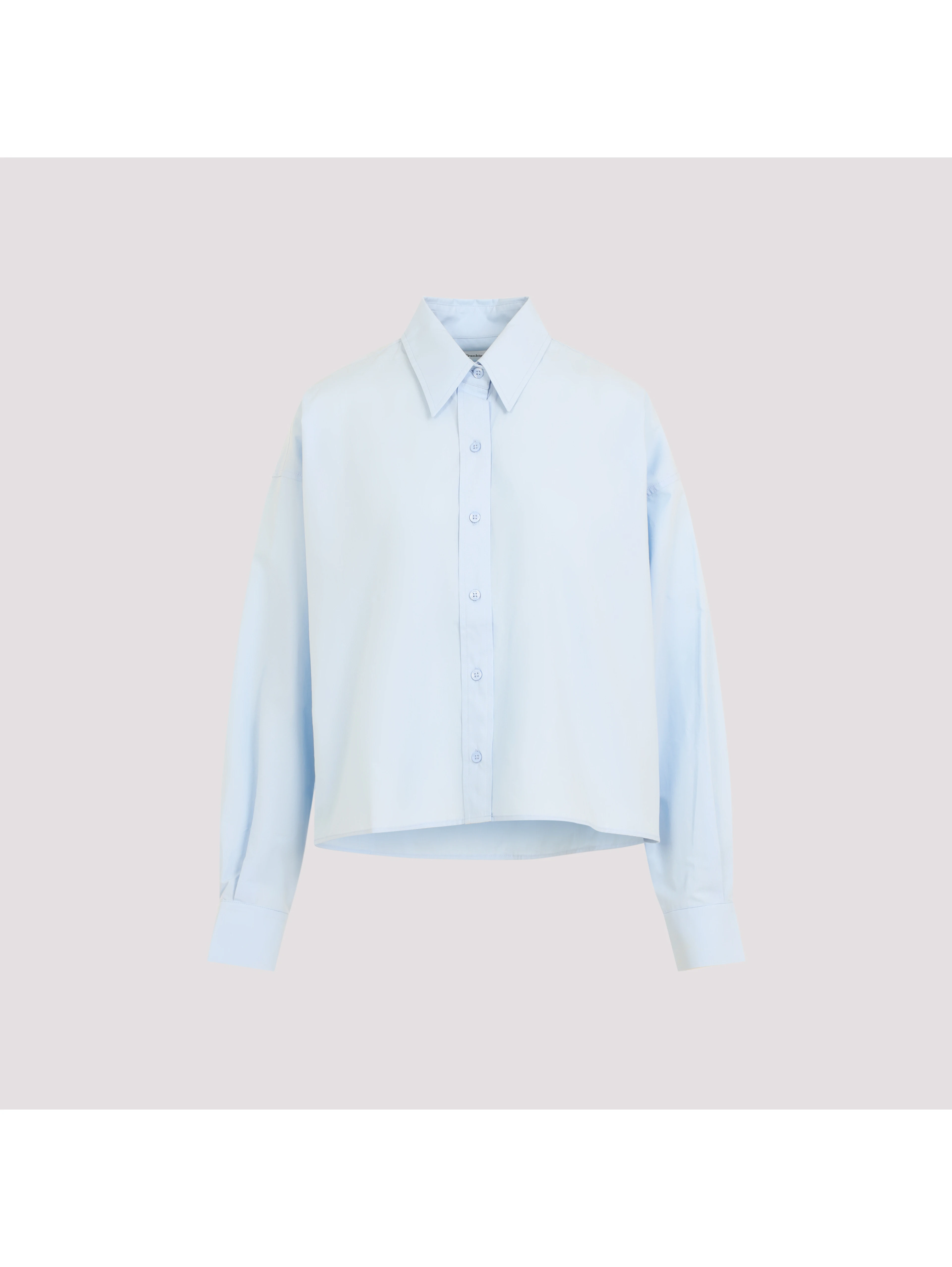 The Frankie Shop Arlen Cotton Boxy Shirt
