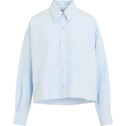 The Frankie Shop Arlen Cotton Boxy Shirt