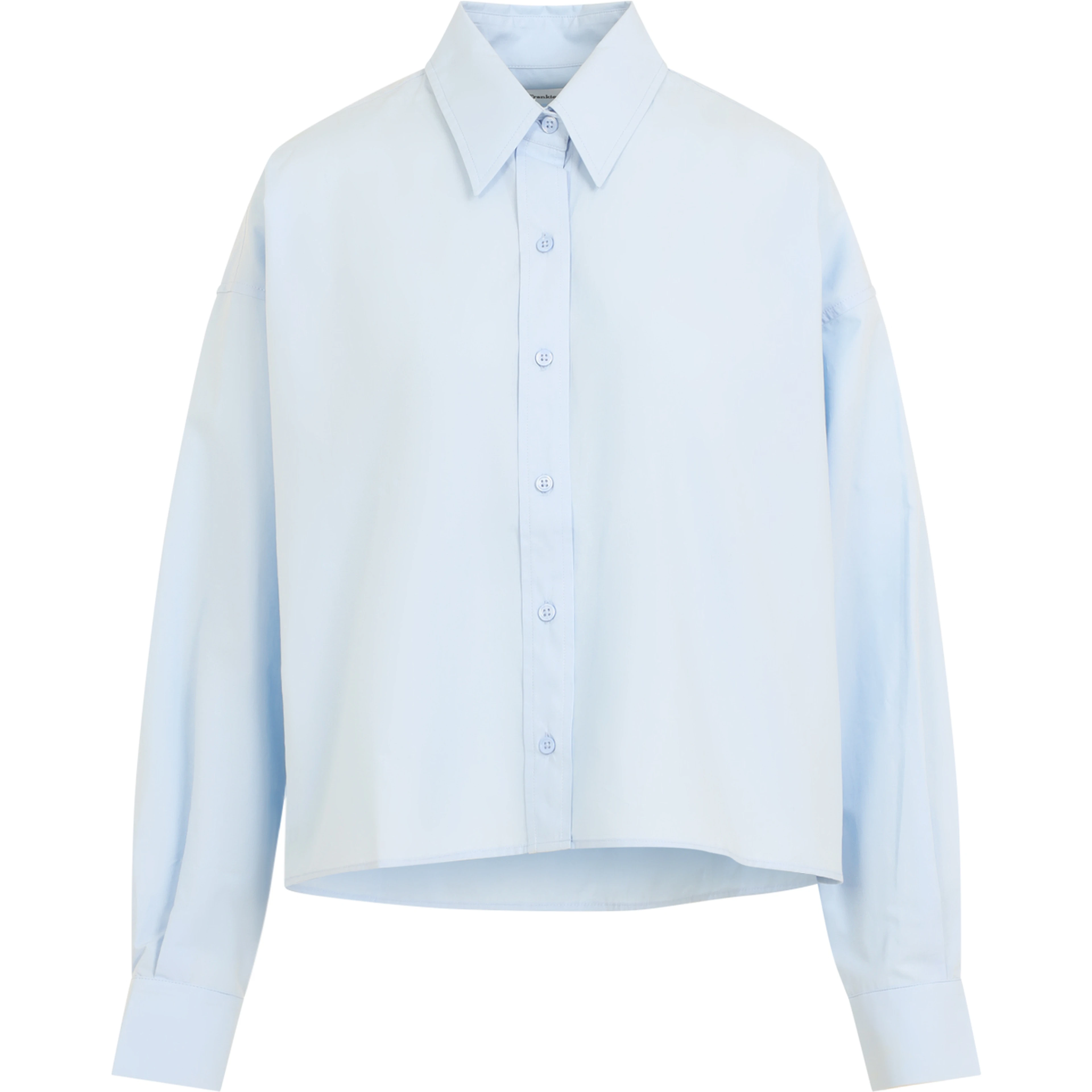 The Frankie Shop Arlen Cotton Boxy Shirt