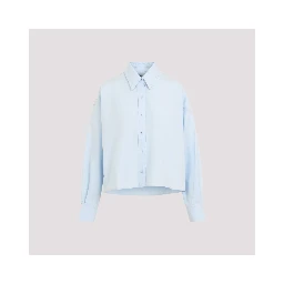 The Frankie Shop Arlen Cotton Boxy Shirt