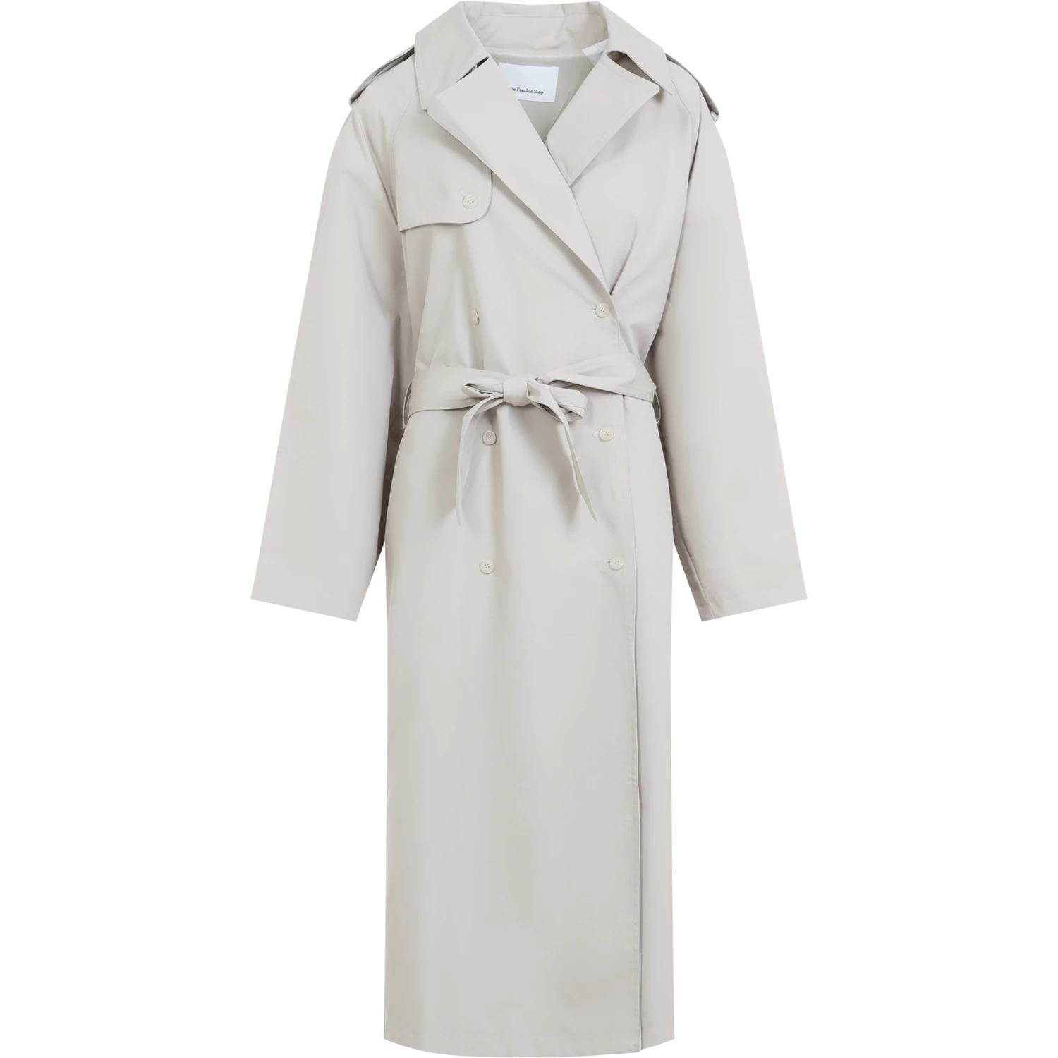 The Frankie Shop Riva Cotton Trench Coat