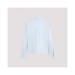 The Frankie Shop Arlen Cotton Boxy Shirt