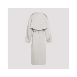 The Frankie Shop Riva Cotton Trench Coat