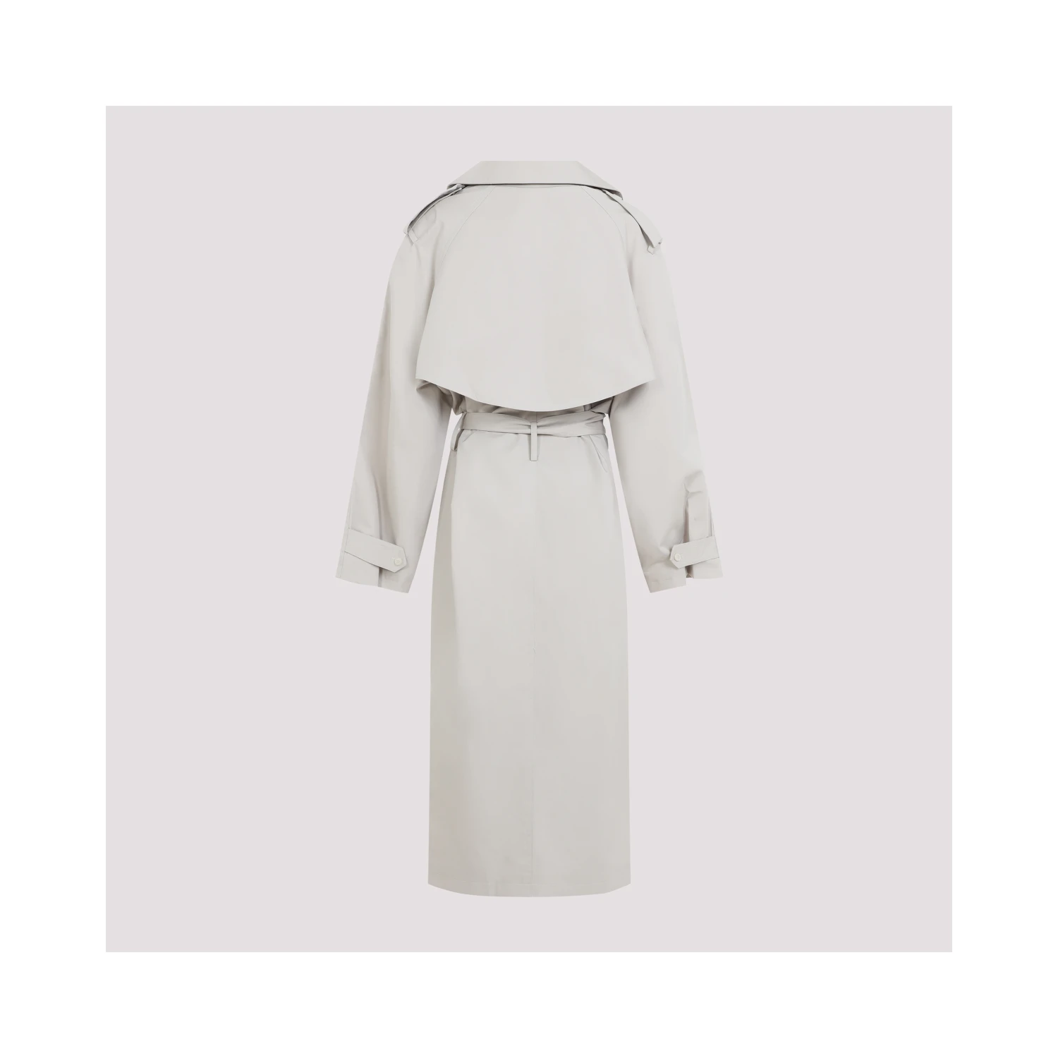 The Frankie Shop Riva Cotton Trench Coat