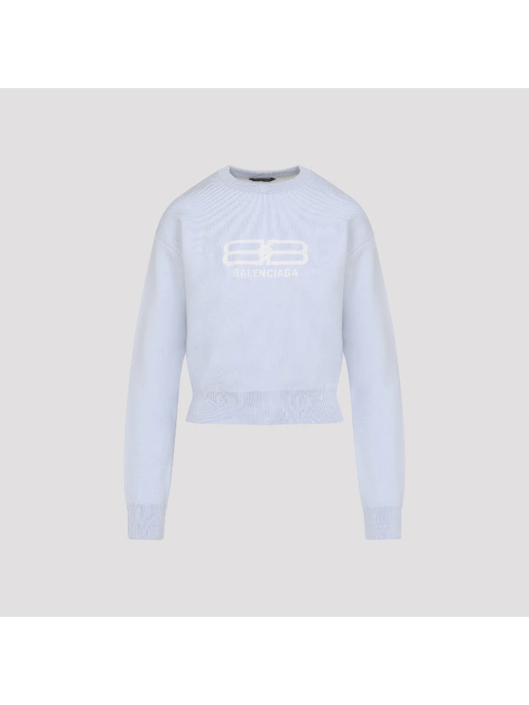 Balenciaga Cropped Pullover