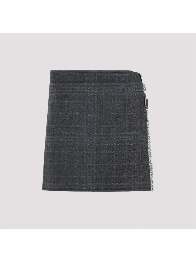 Balenciaga Pleated Mini Skirt