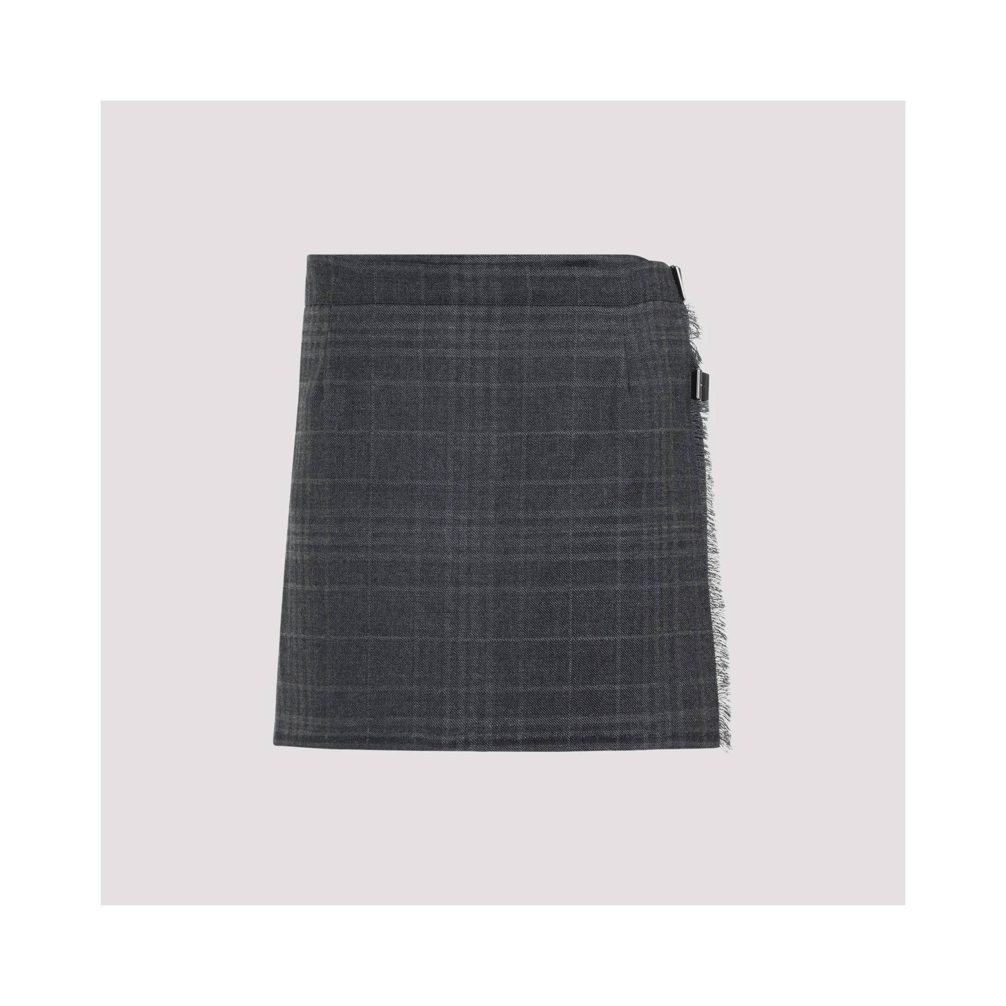 Balenciaga Pleated Mini Skirt