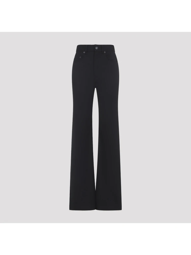 Balenciaga Straight Wool Pants