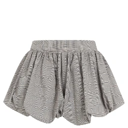 The Frankie Shop Alina Bubble Hem Shorts