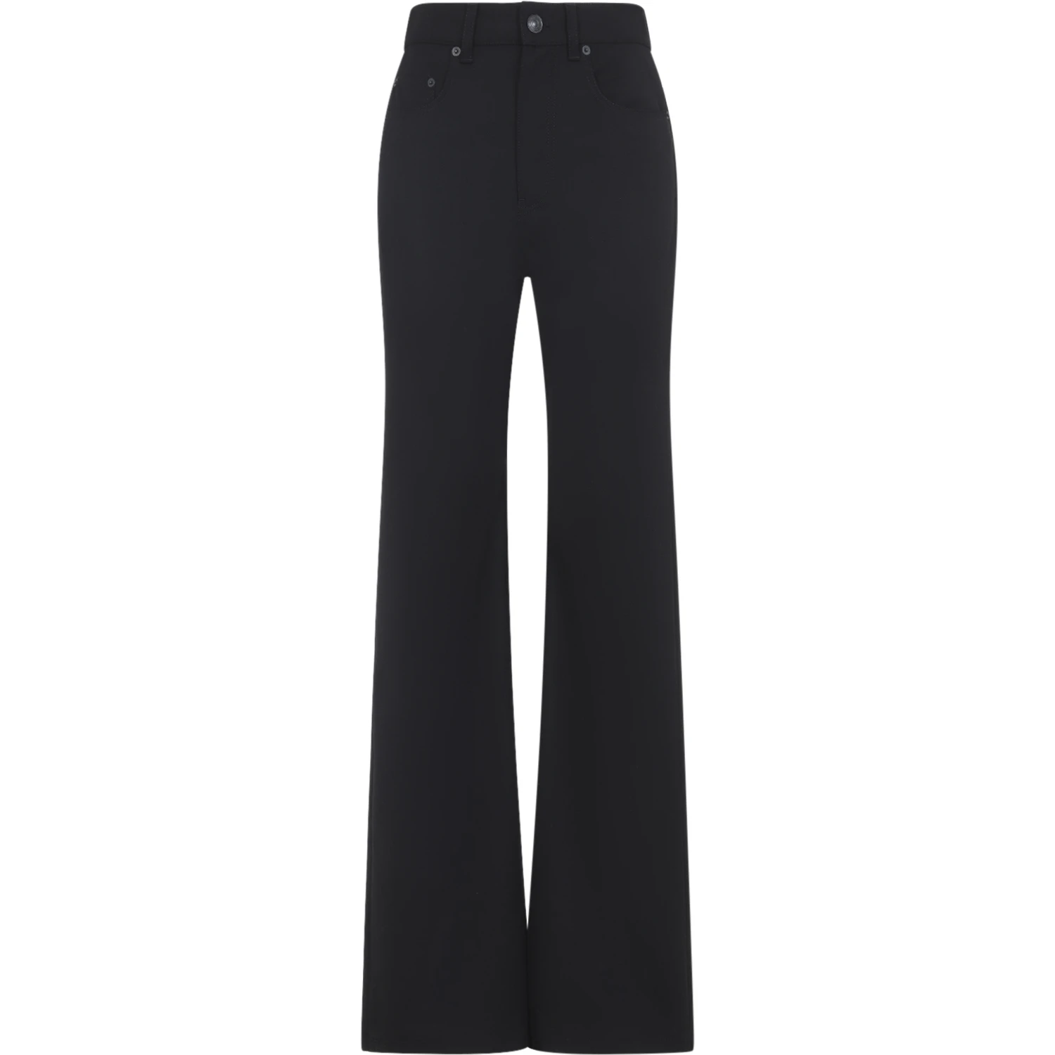 Balenciaga Straight Wool Pants