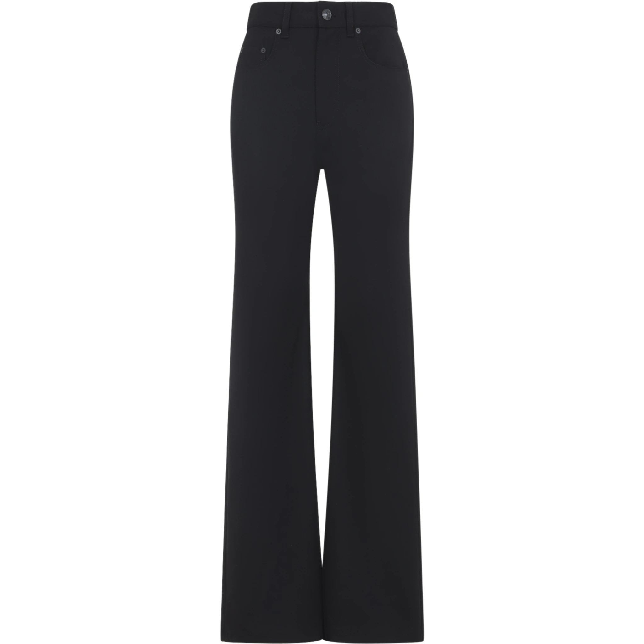 Balenciaga Straight Wool Pants