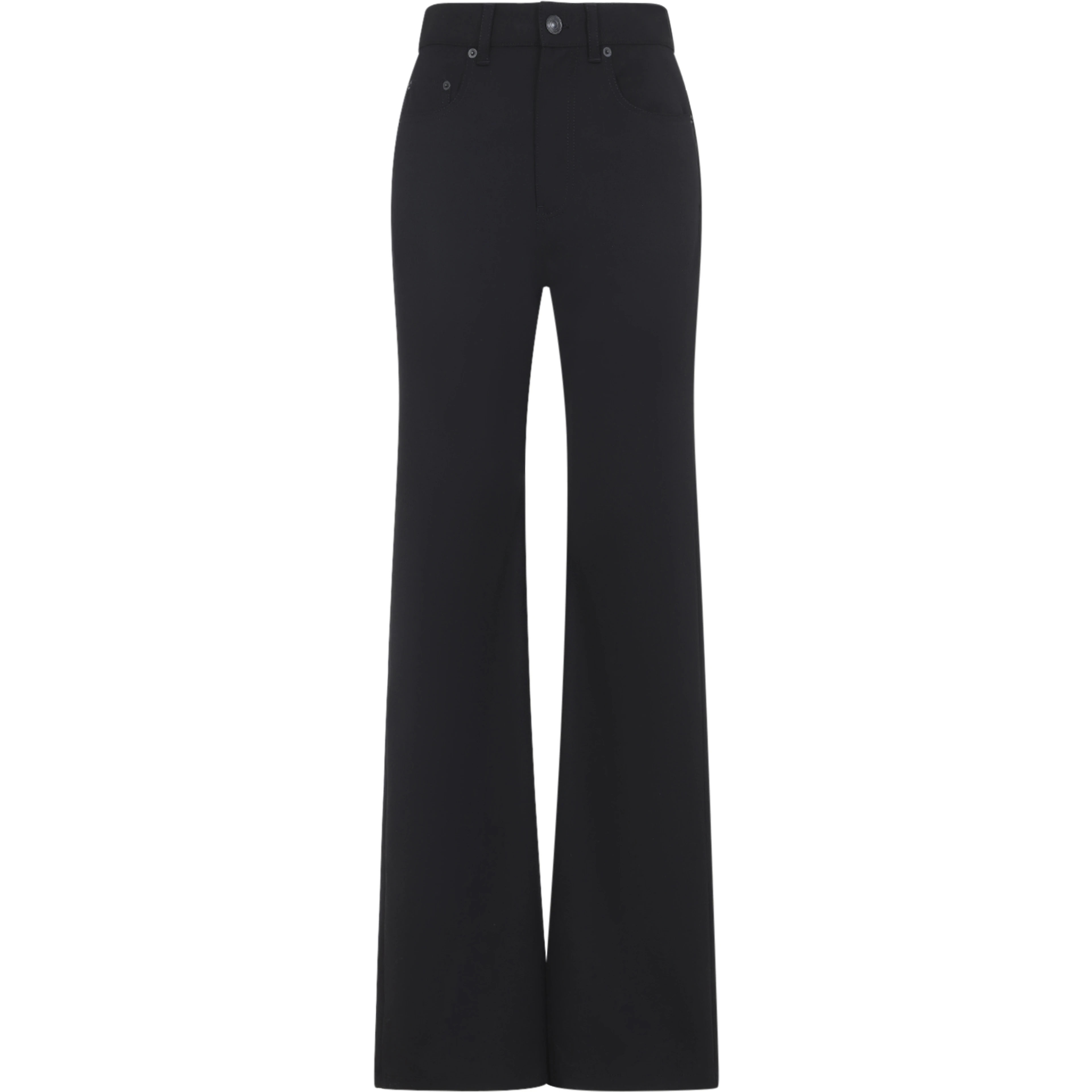 Balenciaga Straight Wool Pants