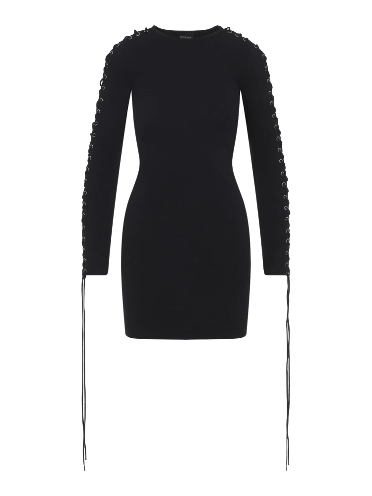 Balenciaga Lace-Up Mini Dress alternative