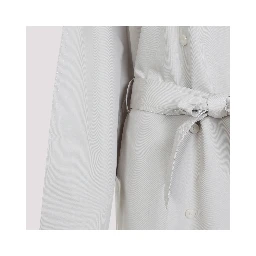 The Frankie Shop Riva Cotton Trench Coat