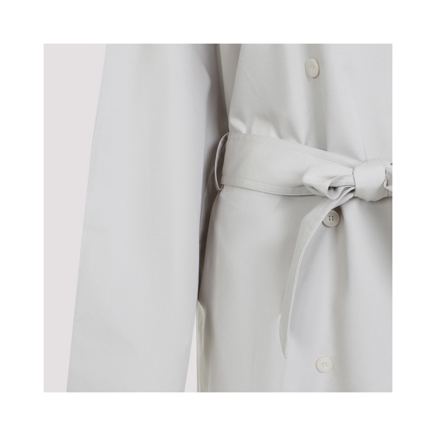 The Frankie Shop Riva Cotton Trench Coat