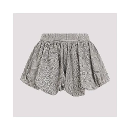The Frankie Shop Alina Bubble Hem Shorts