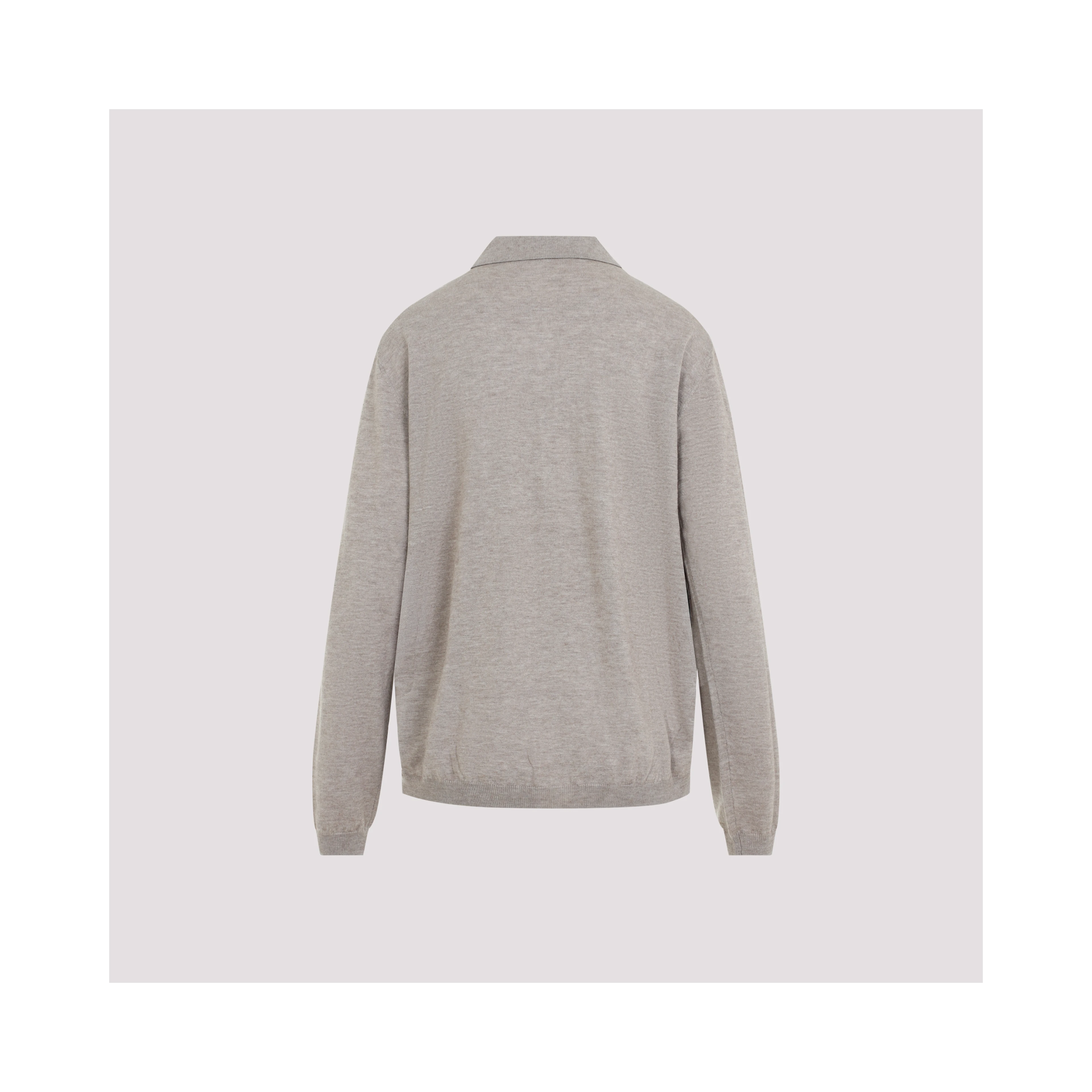 The Frankie Shop Tala Knit V-Neck Polo