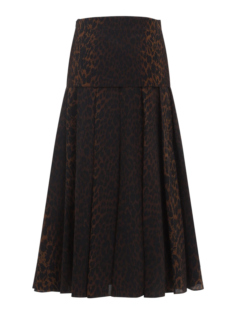 Balenciaga Godet Skirt