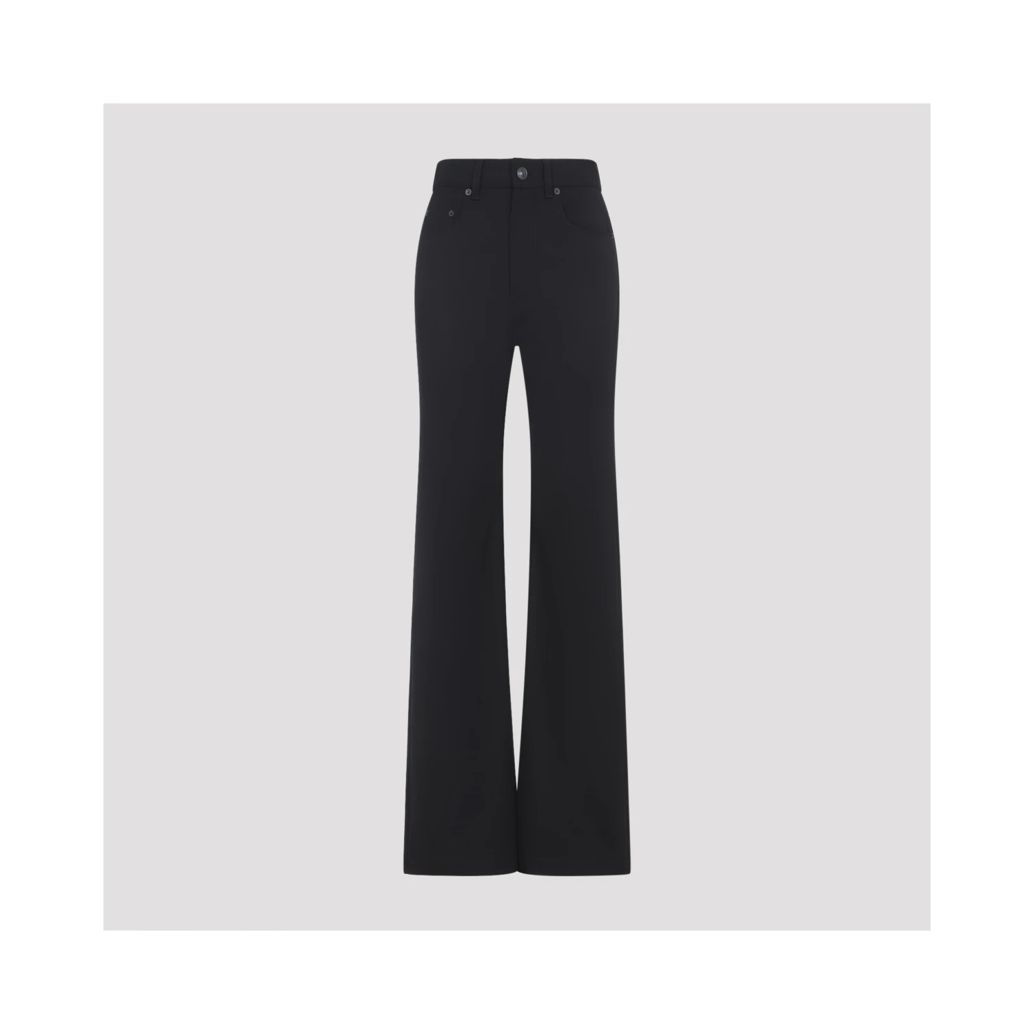 Balenciaga Straight Wool Pants