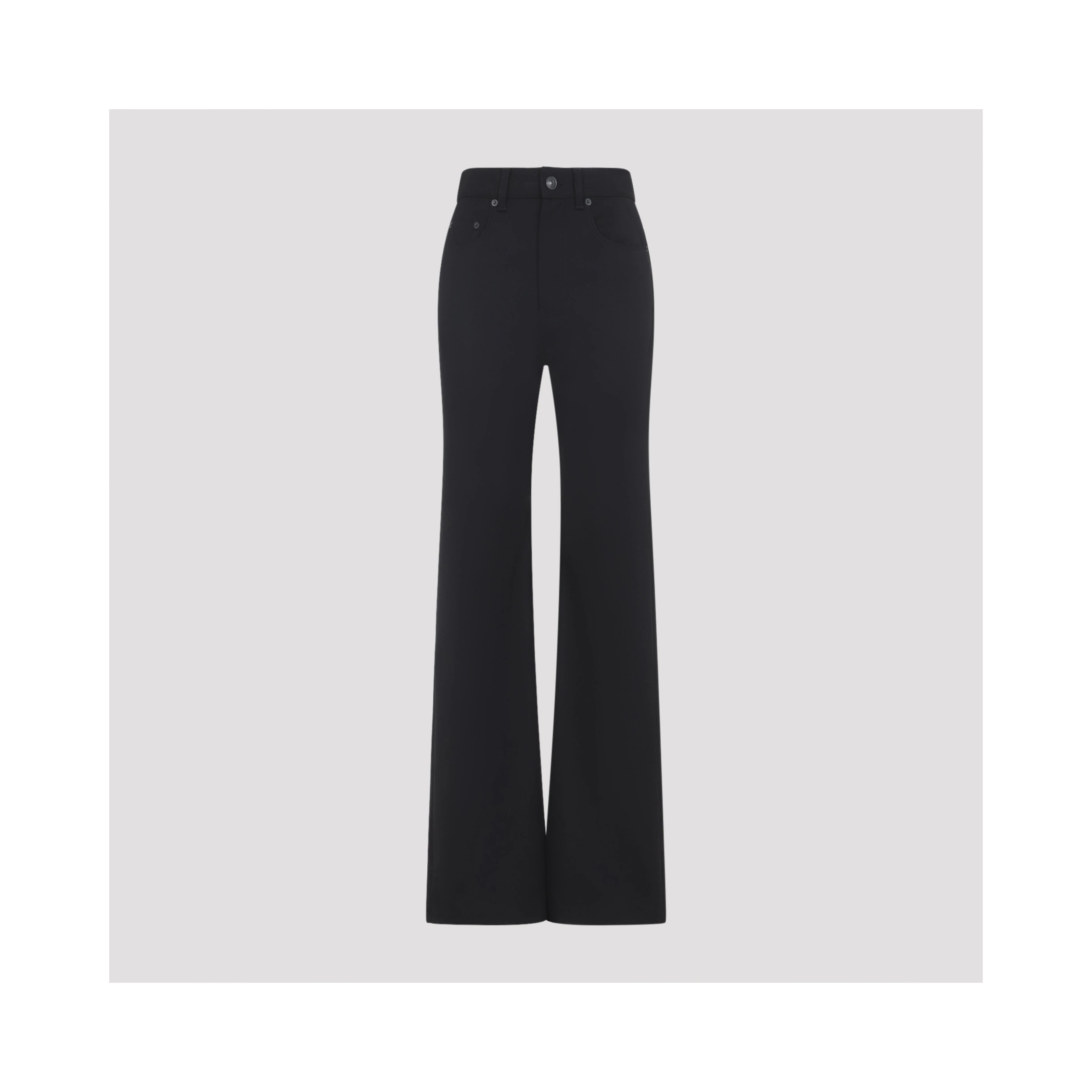 Balenciaga Straight Wool Pants