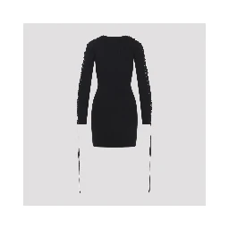Balenciaga Lace-Up Mini Dress