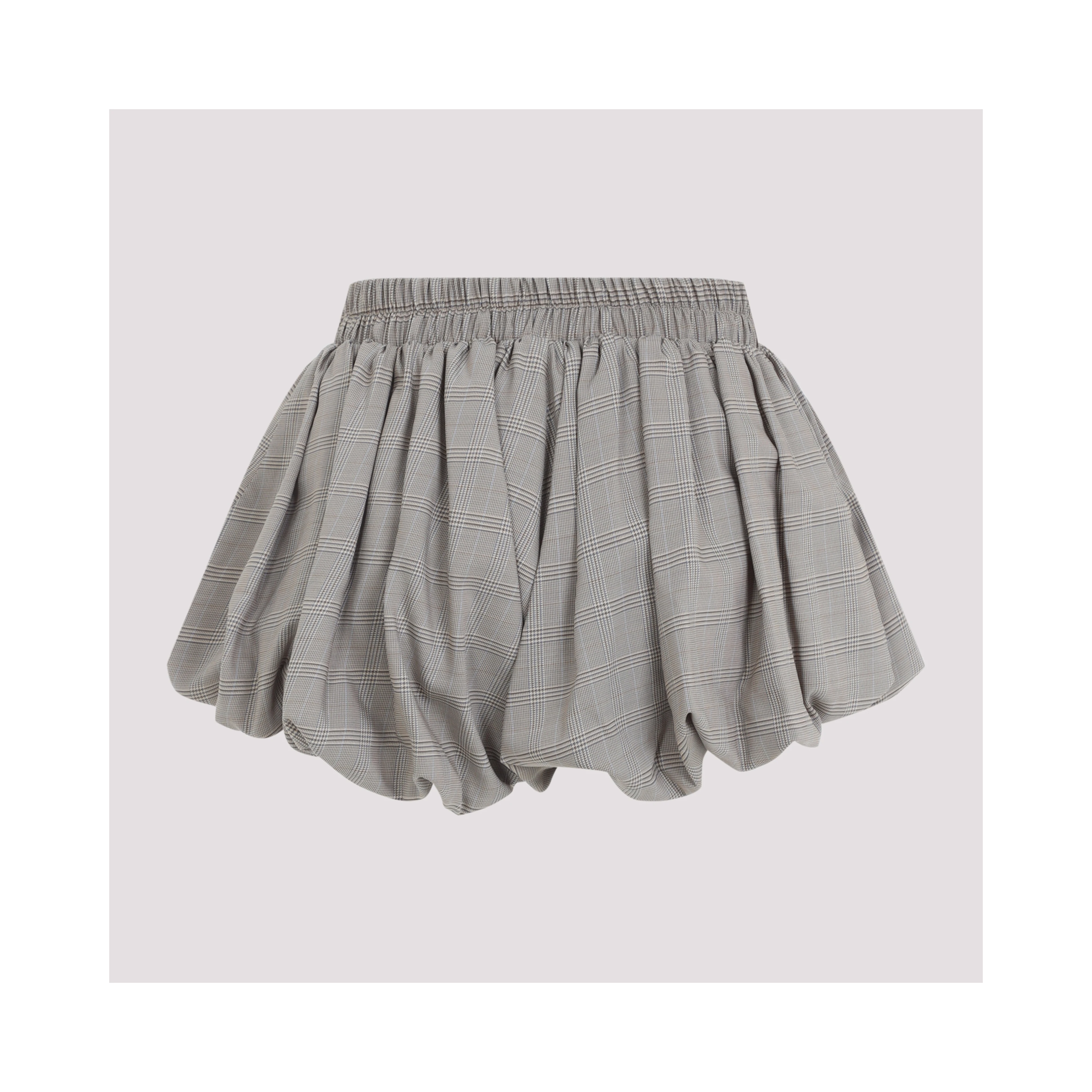 The Frankie Shop Alina Bubble Hem Shorts