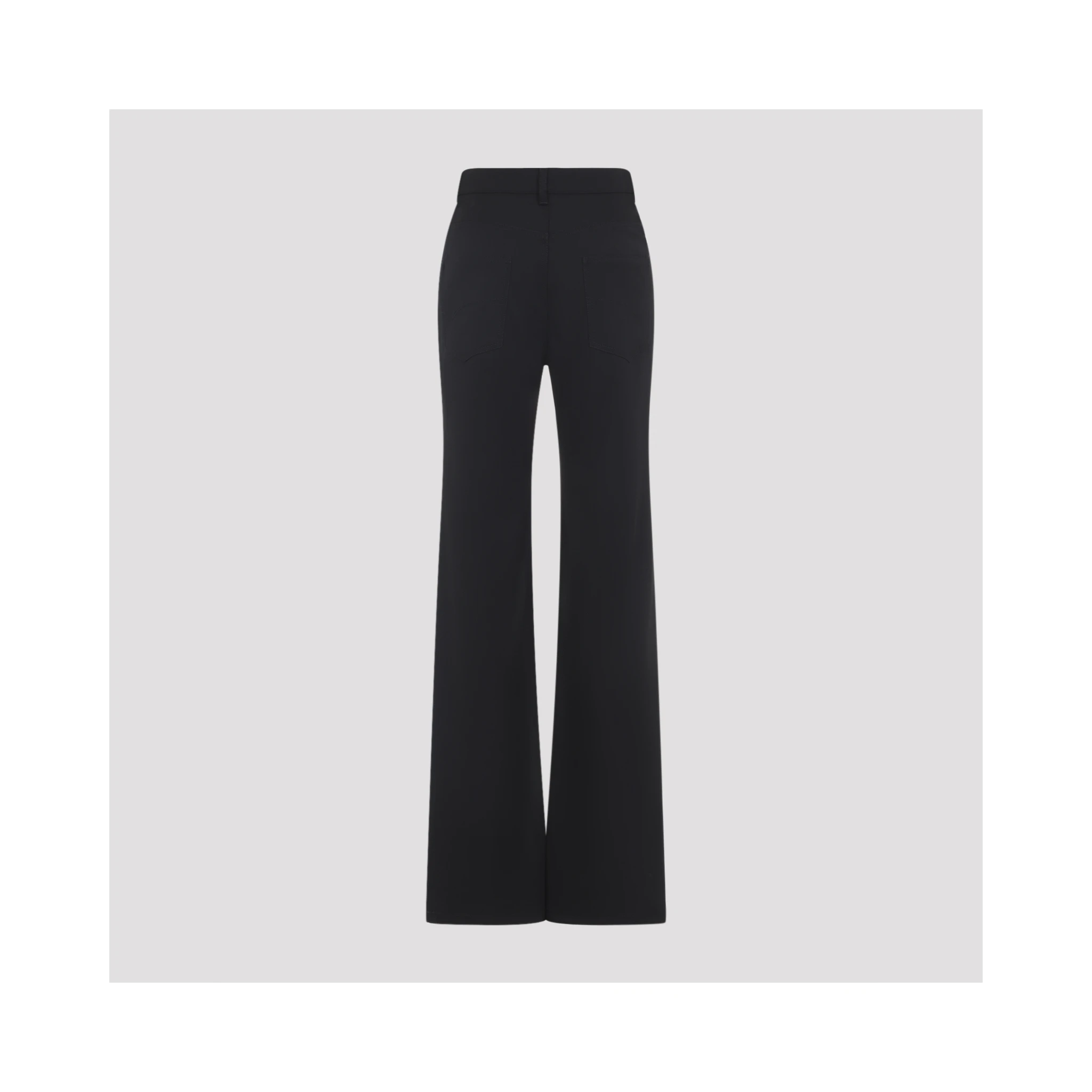 Balenciaga Straight Wool Pants