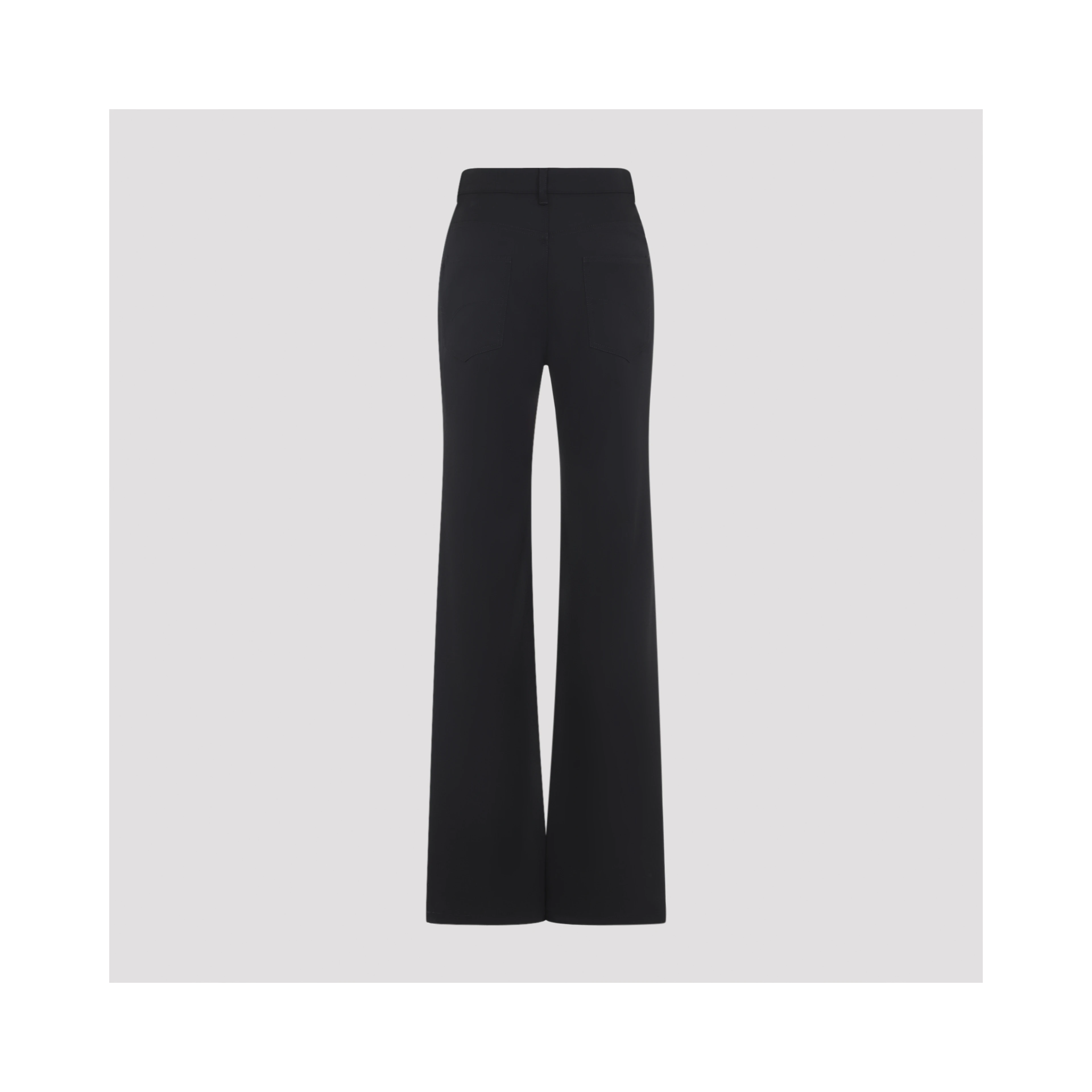 Balenciaga Straight Wool Pants