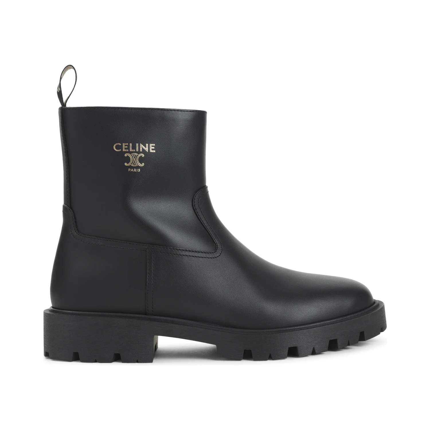 Celine Zipped 35 Boots