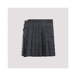 Balenciaga Pleated Mini Skirt