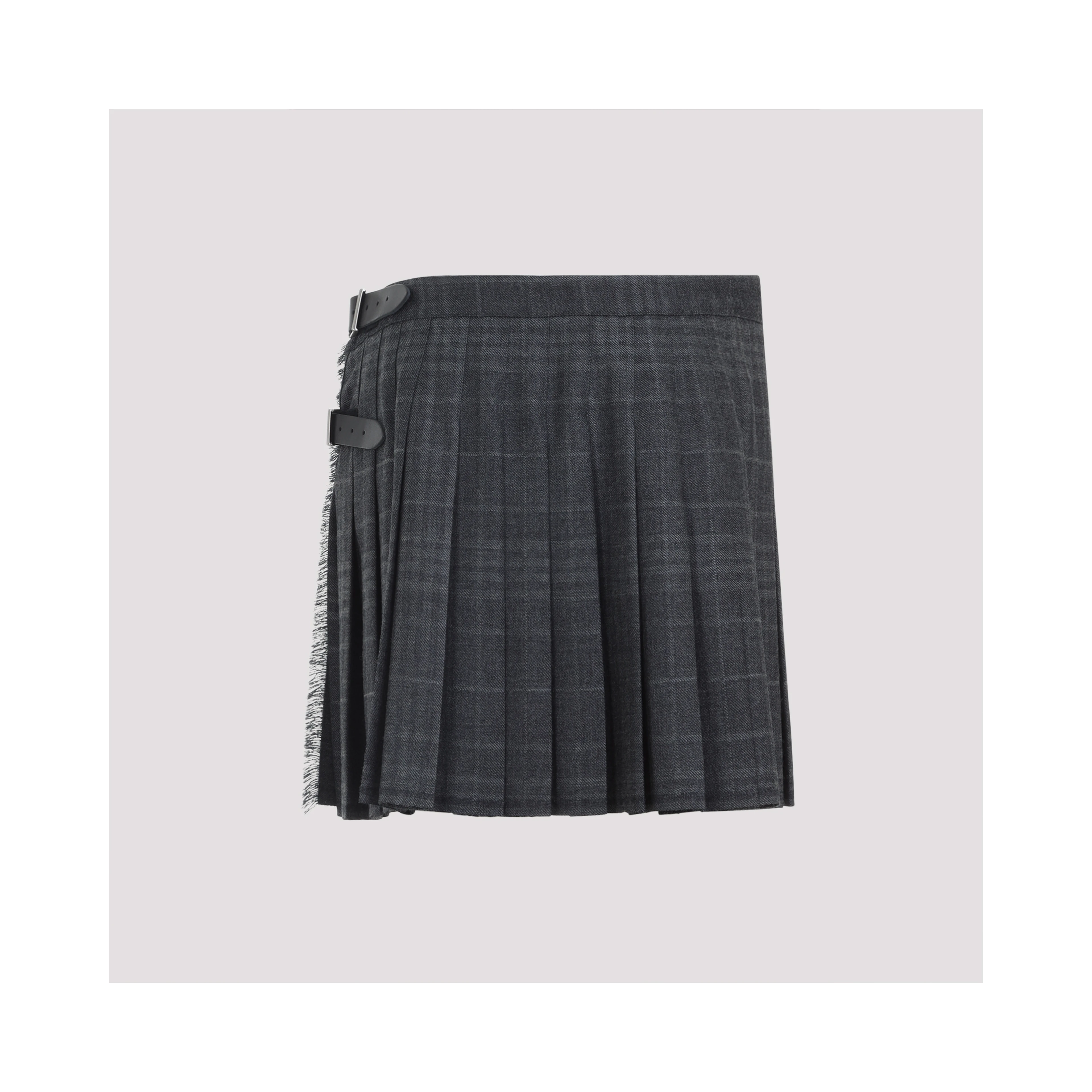 Balenciaga Pleated Mini Skirt