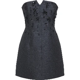Alberta Ferretti Tailoring Off Shoulder Dress