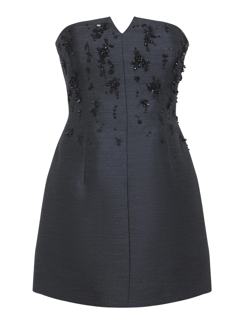 Alberta Ferretti Tailoring Off Shoulder Dress