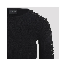 Balenciaga Lace-Up Mini Dress