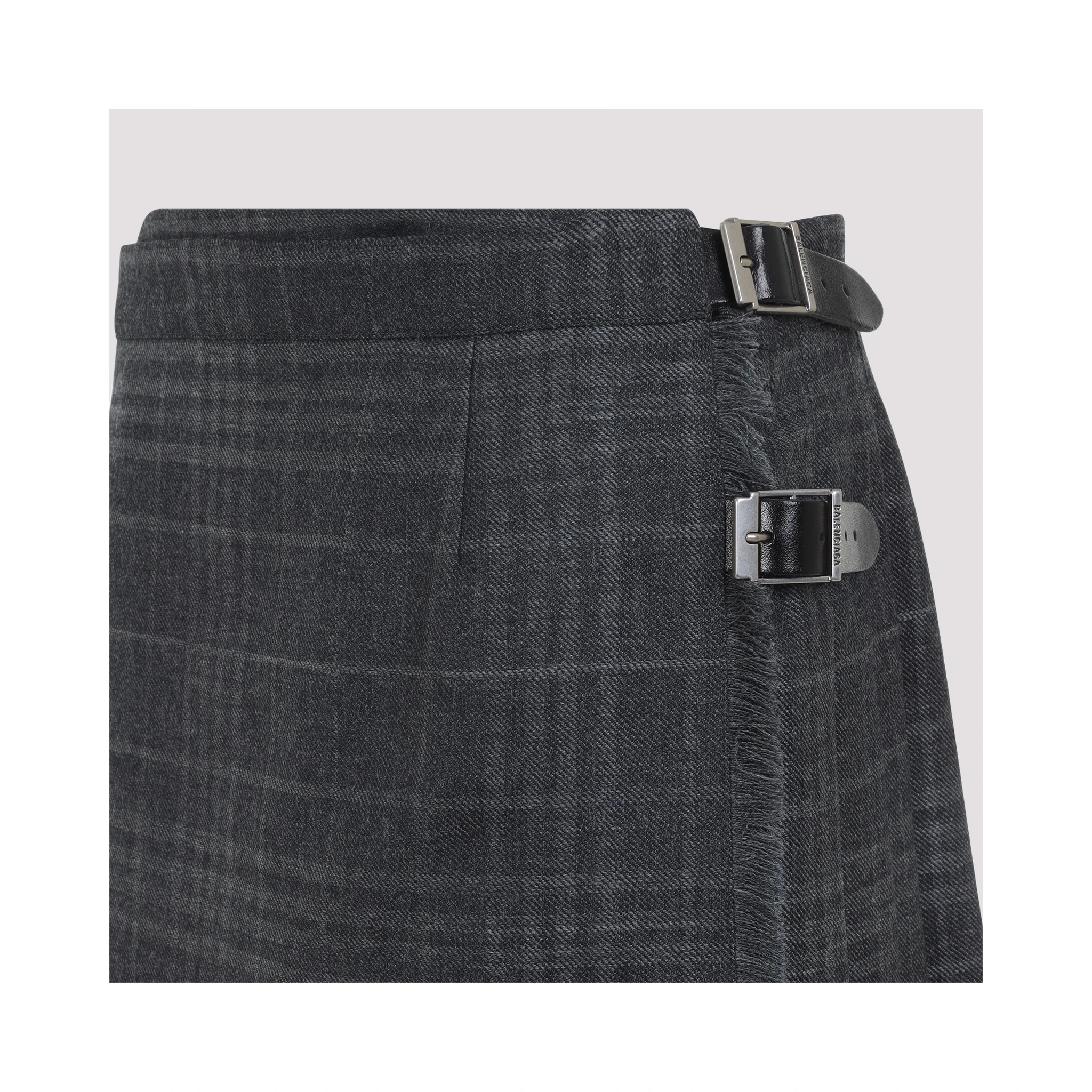 Balenciaga Pleated Mini Skirt