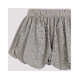 The Frankie Shop Alina Bubble Hem Shorts