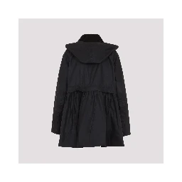 Barbour x Ganni Peplum Wax Jacket