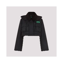 Barbour x Ganni Peplum Wax Jacket
