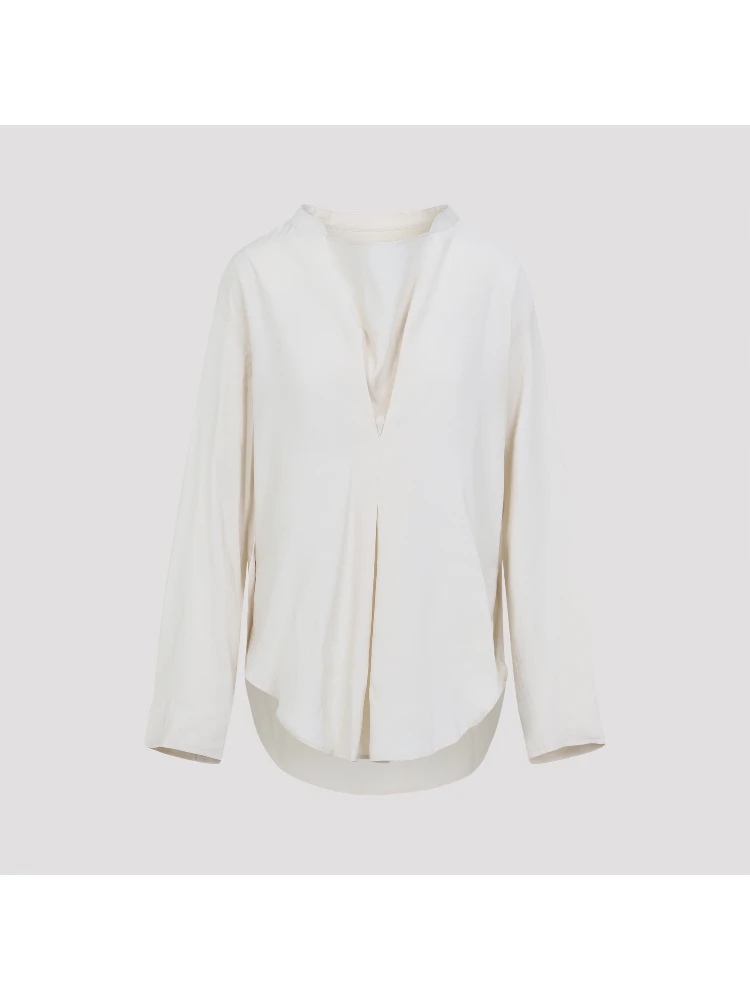 Studio Nicholson Pampa Draped Neck Top