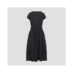 Studio Nicholson Simos Ruched Waist Panel Dress