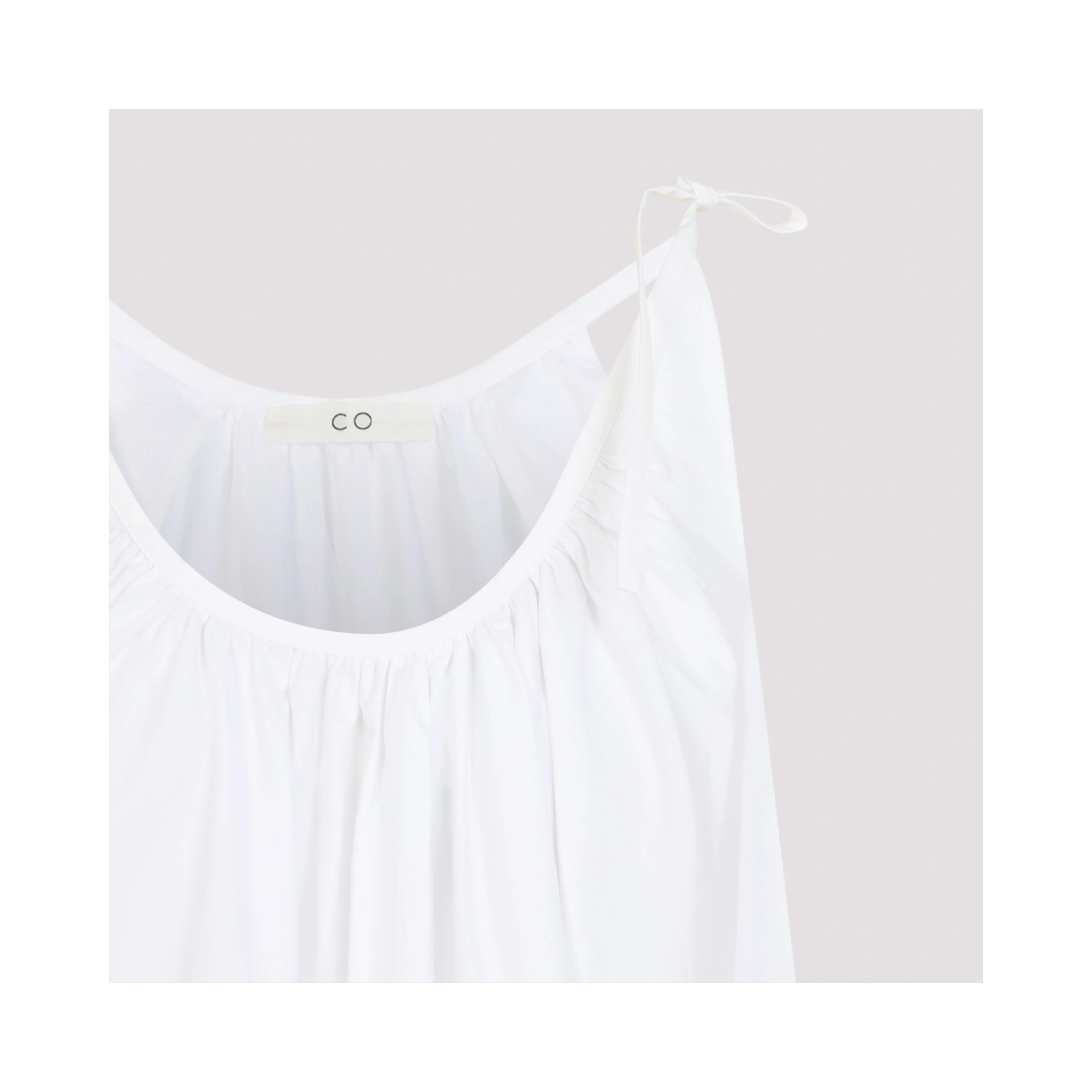 CO Gathered Midi Dress